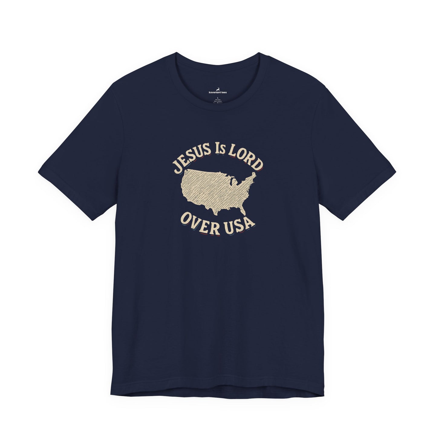 Jesus Is Lord Over USA T-Shirt