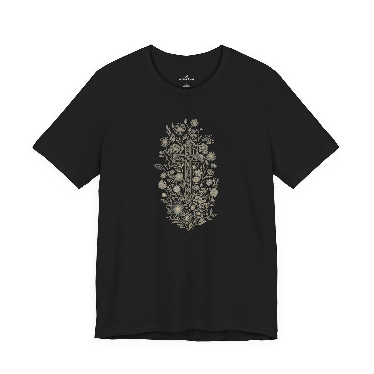 Cross and Flowers T-Shirt
