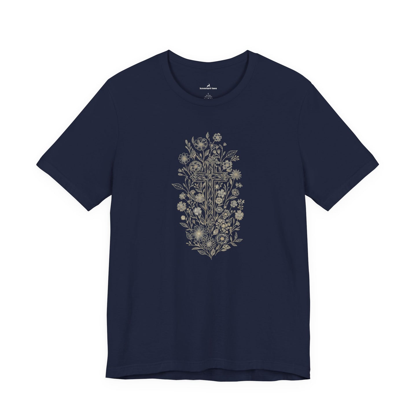 Cross and Flowers T-Shirt