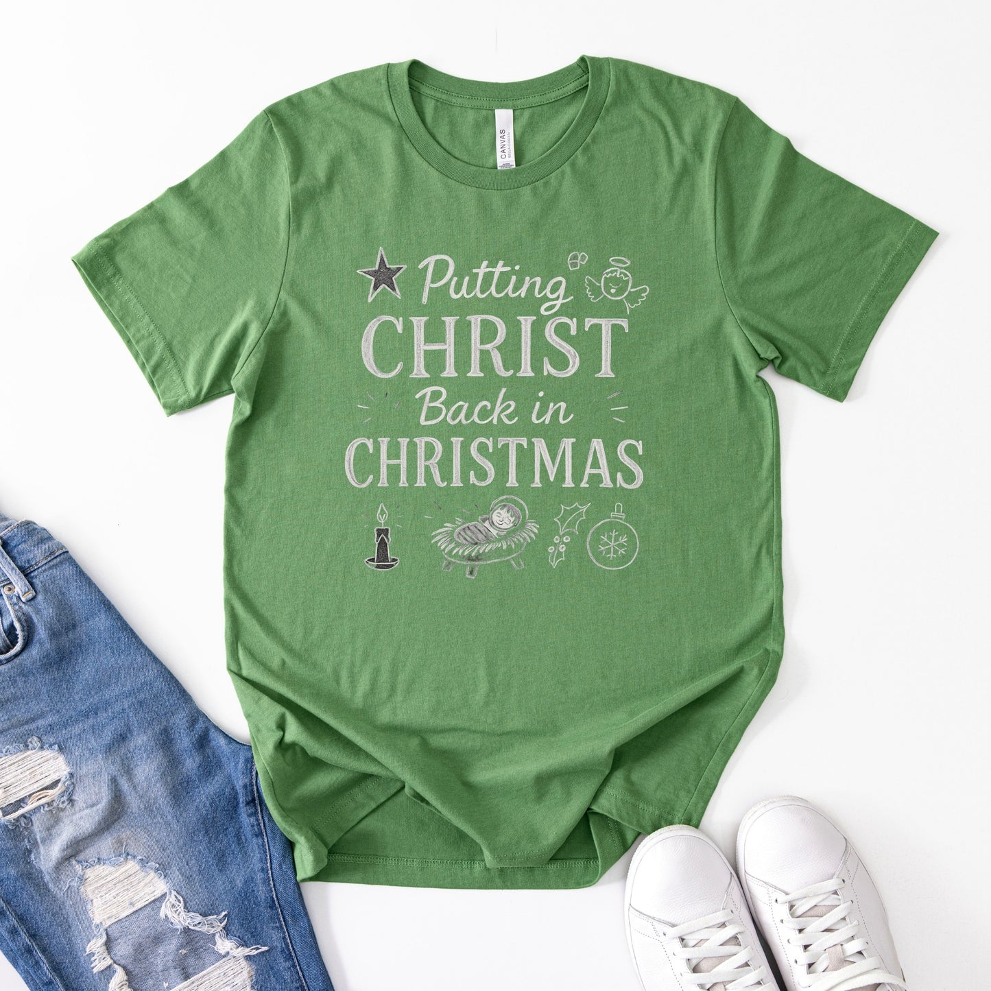 Putting Christ Back in Christmas T‑Shirt