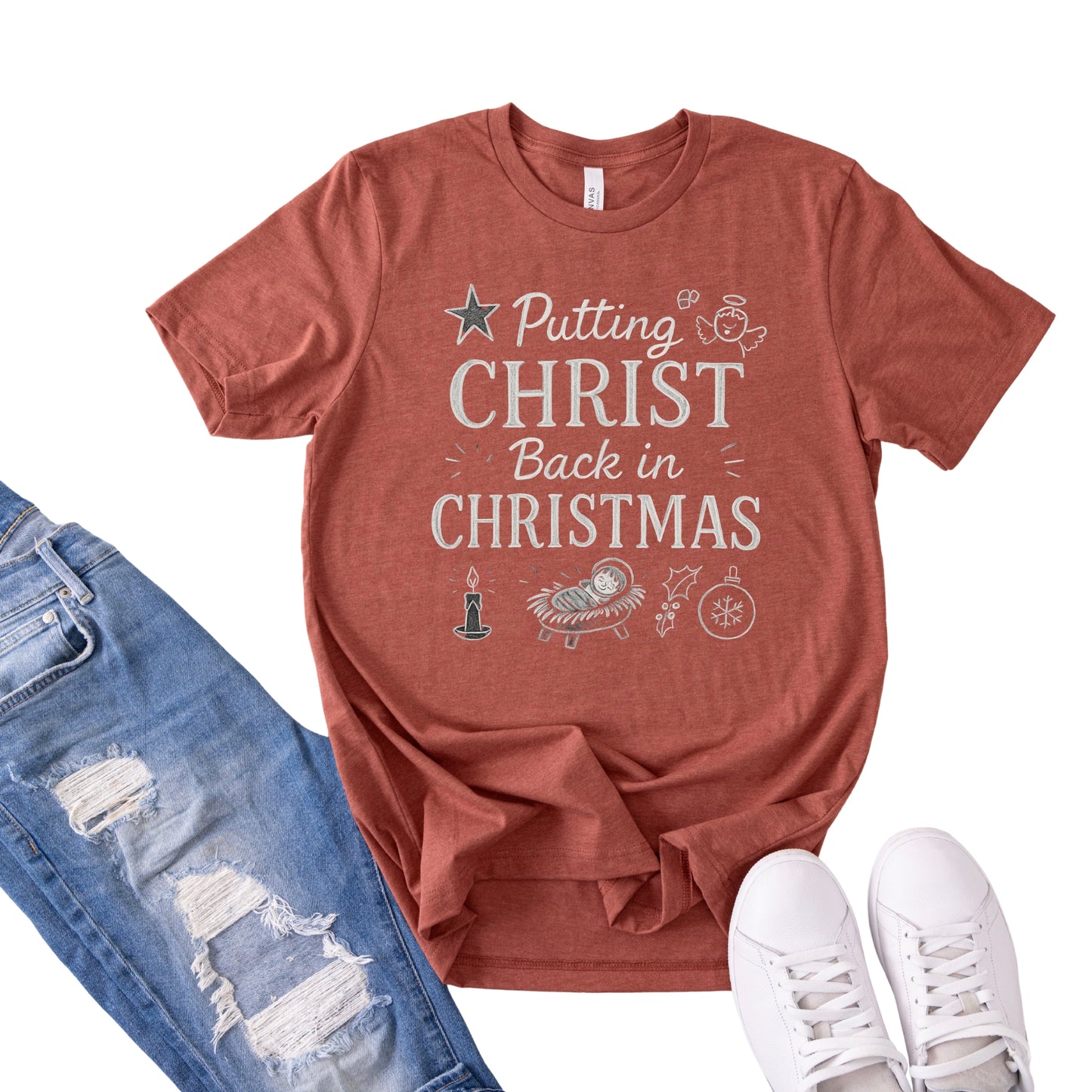Putting Christ Back in Christmas T‑Shirt