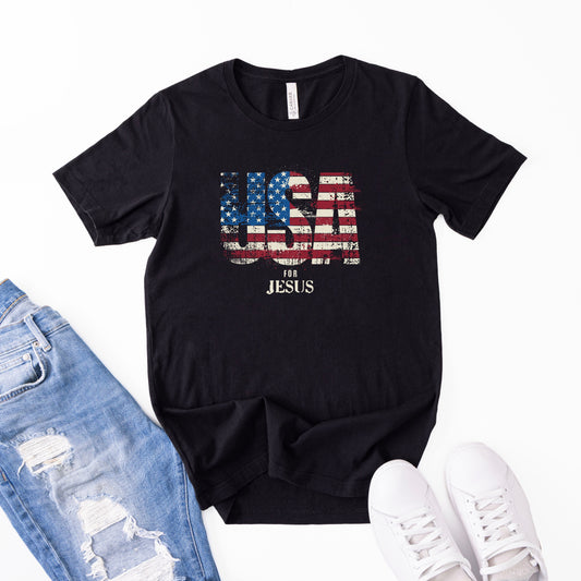 USA for Jesus (Flag Distressed )