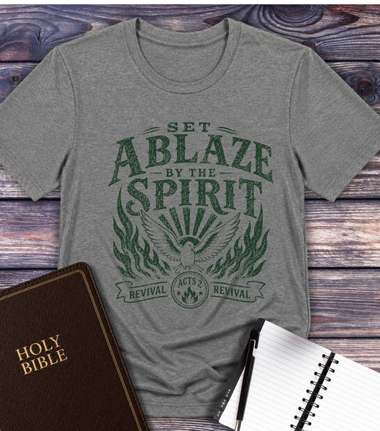 Ablaze Spirit Christian Tee